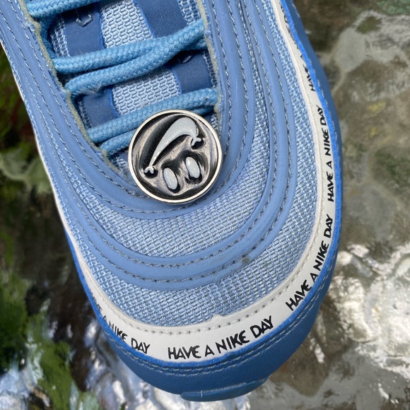Nike " Have A Nike Day " Air Max 97 Blue Indigo Sneakers - Picture 11 of 17